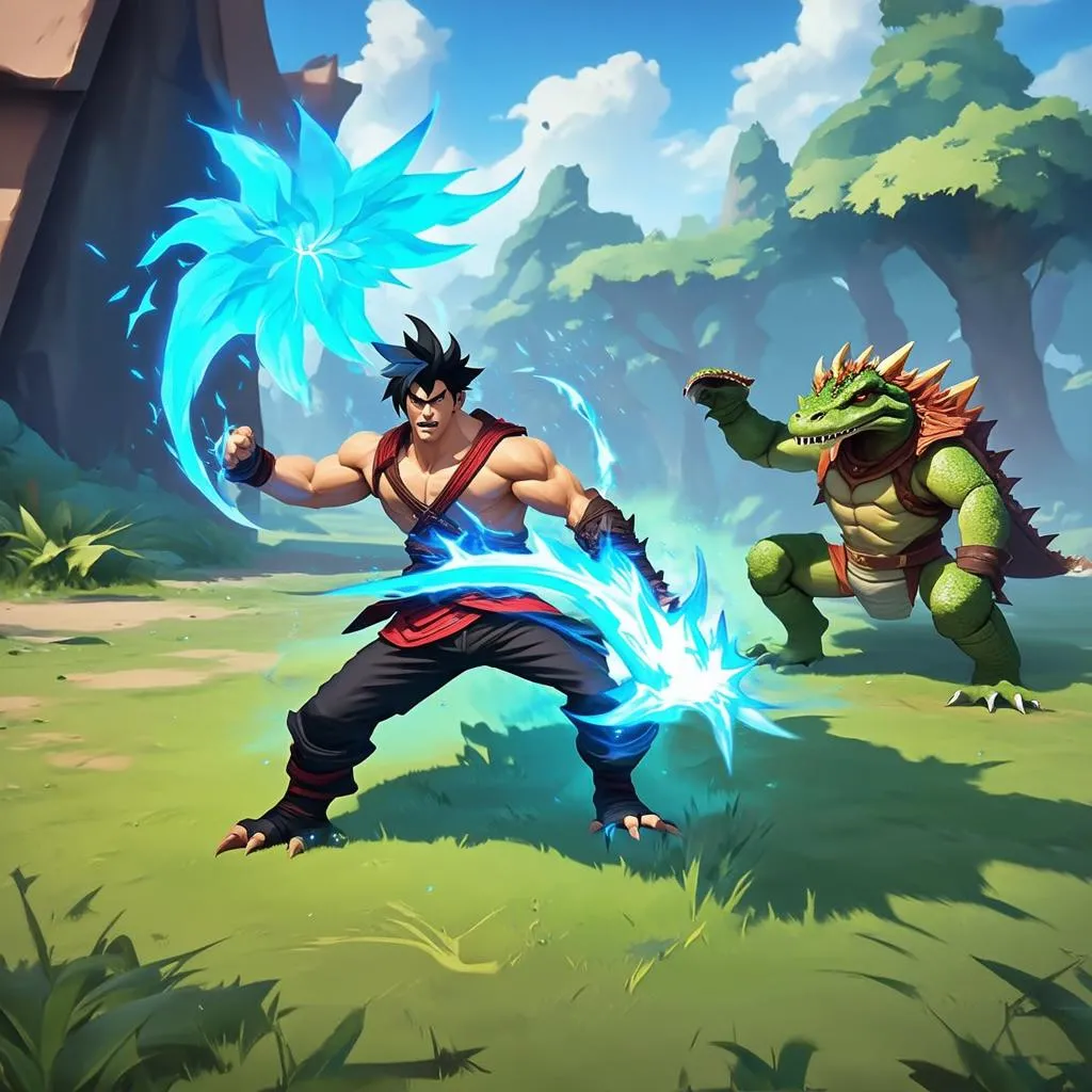 Yasuo sử dụng Tường Gió để chặn combo của Renekton