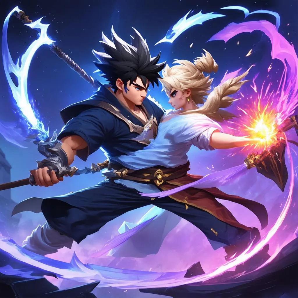 Yasuo x Lux: Khi Kiếm Hào Gặp Nữ Hoàng Ánh Sáng