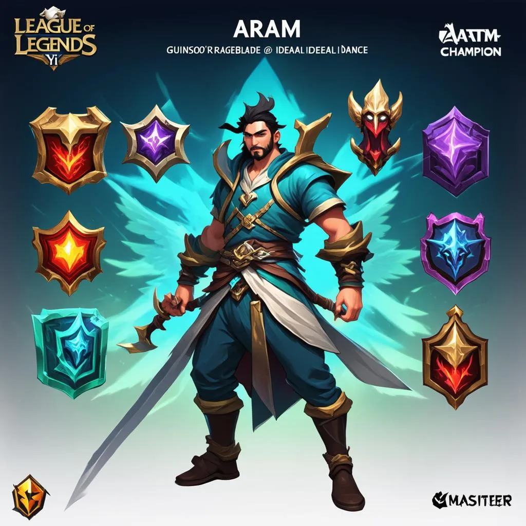 Yi Build Aram: Bí Kíp Leo Rank “Thần Tốc” Cùng Kiếm Sư Wuju