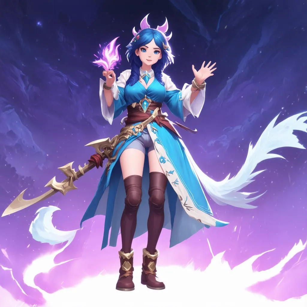 Yone đứng trên đấu trường Summoner's Rift