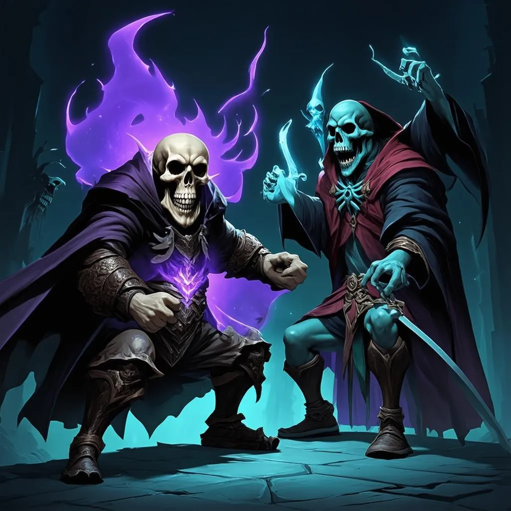 Yorick chiến đấu cùng Ma Nữ