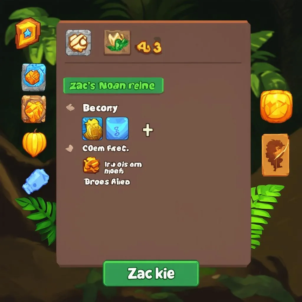 Zac build đi rừng