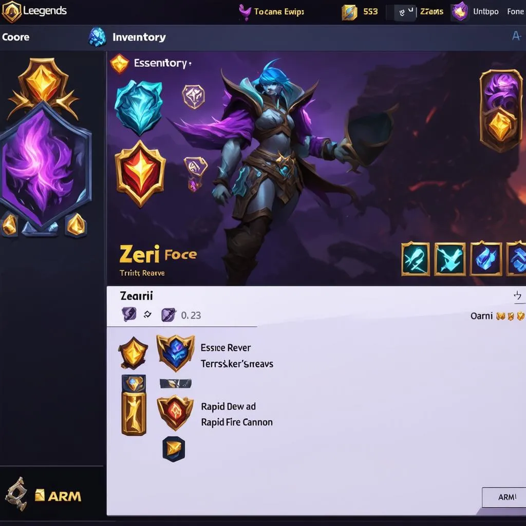 Zeri Aram Build