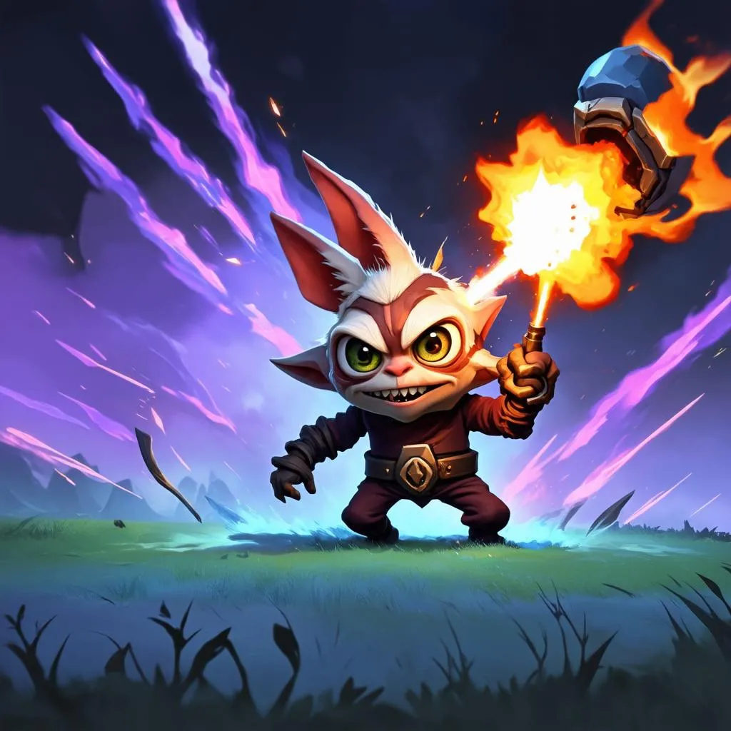 Ziggs giao tranh