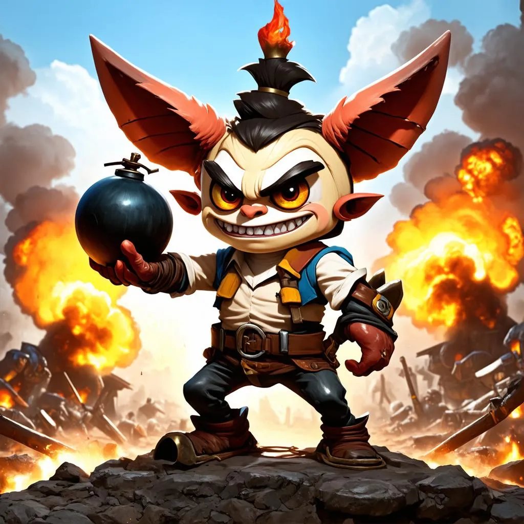 Ziggs from League of Legends