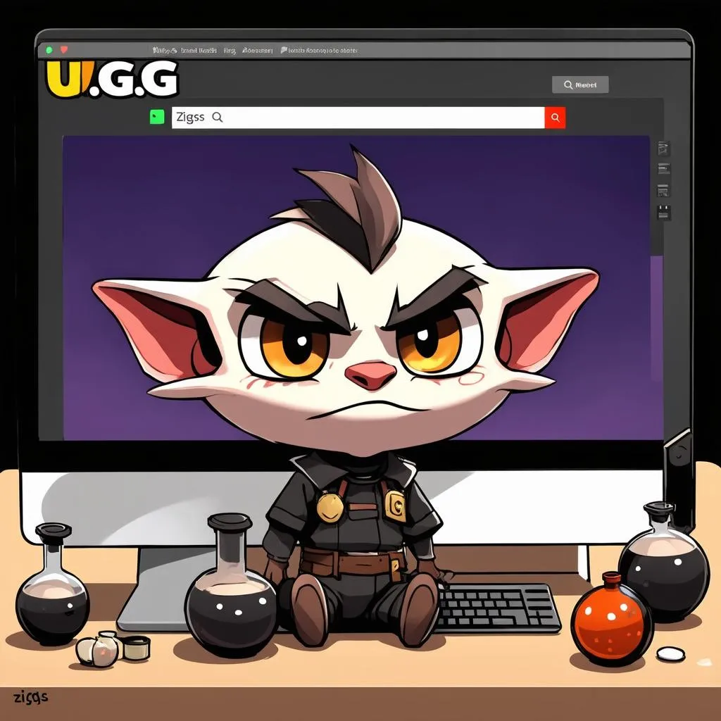 Ziggs đang xem U.GG