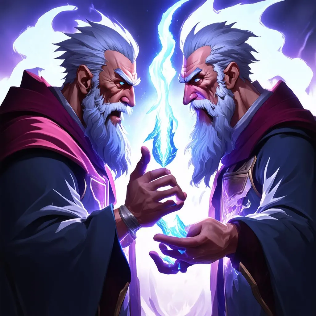 Zilean hồi máu cho đồng đội