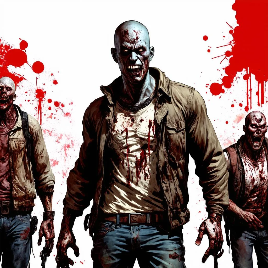 Zombie trong game Dead Trigger 2