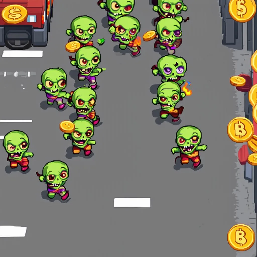 Zombie Tsunami gameplay