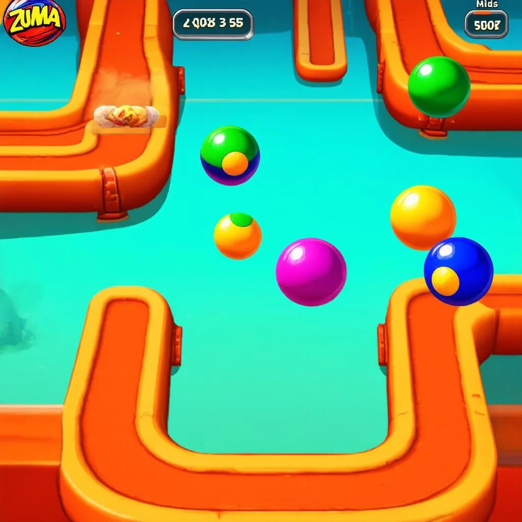 Zuma game screenshot