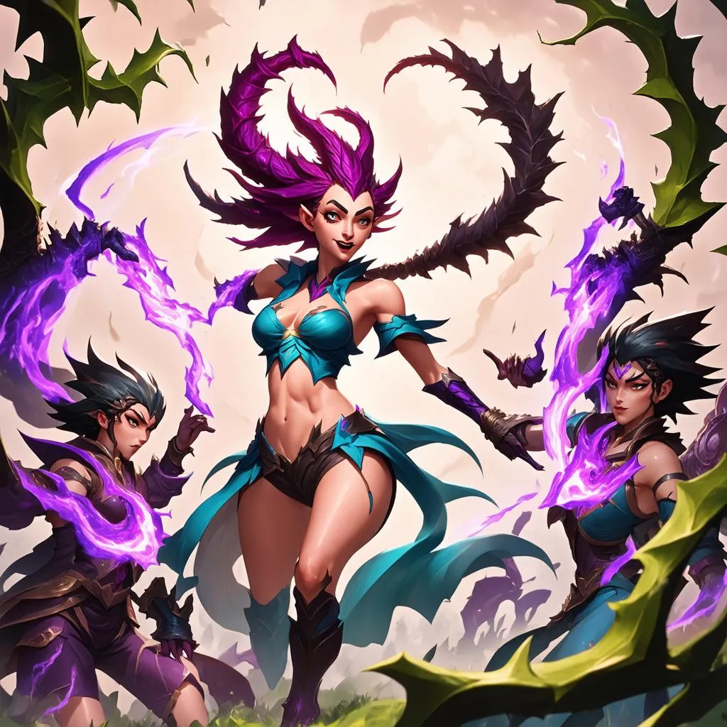 Zyra Trong Giao Tranh