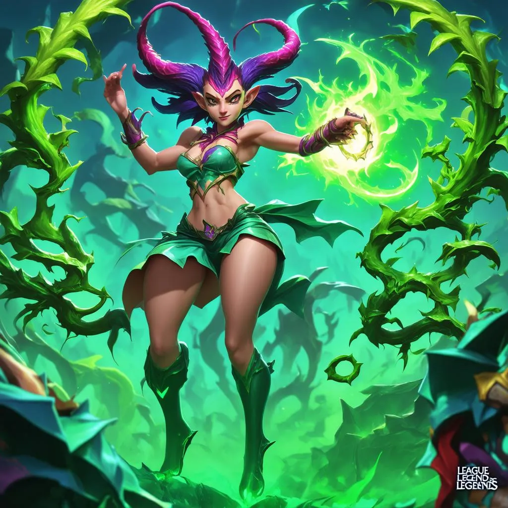 Zyra Trong Giao Tranh