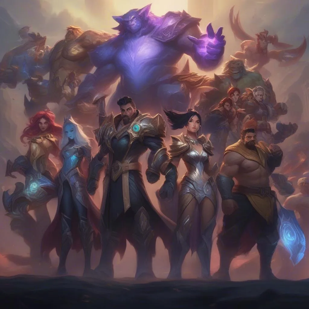 League of Legends: Hành trình khám phá thế giới của các vị tướng huyền thoại!