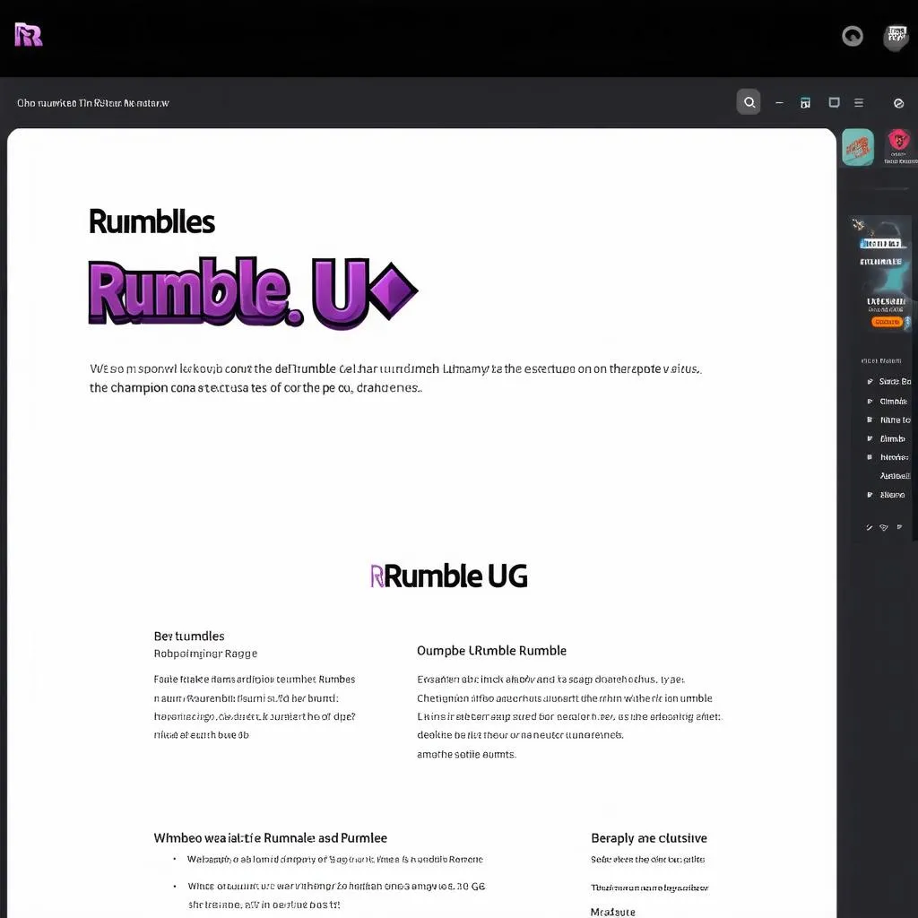 Rumble U.GG - Trang web