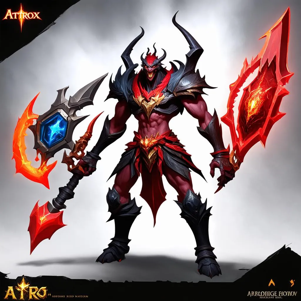 Trang bị cho Aatrox