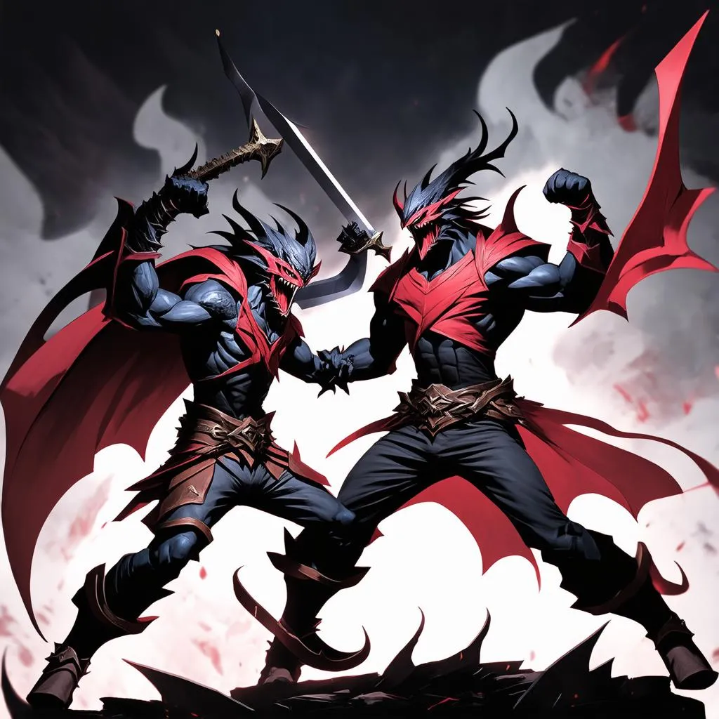 Aatrox vs Sett đối đầu kinh điển