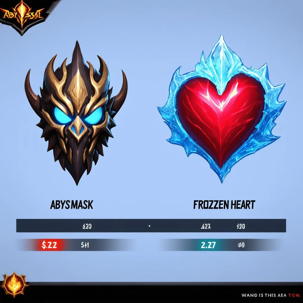 Abyssal Mask vs Frozen Heart