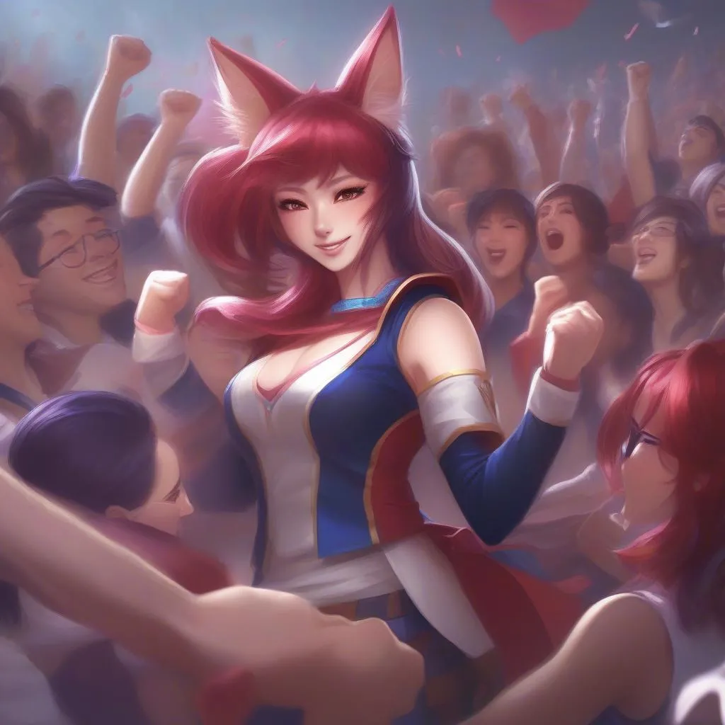 Ahri Arena Victory