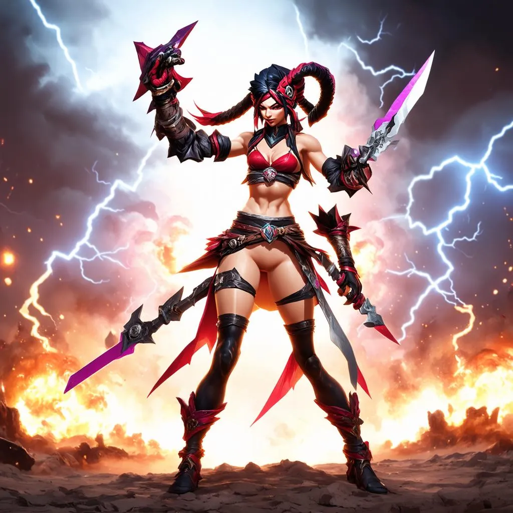 Akali TFT Set 10: Nữ Hoàng Tử Của Hỗn Loạn Và Chiến Thắng