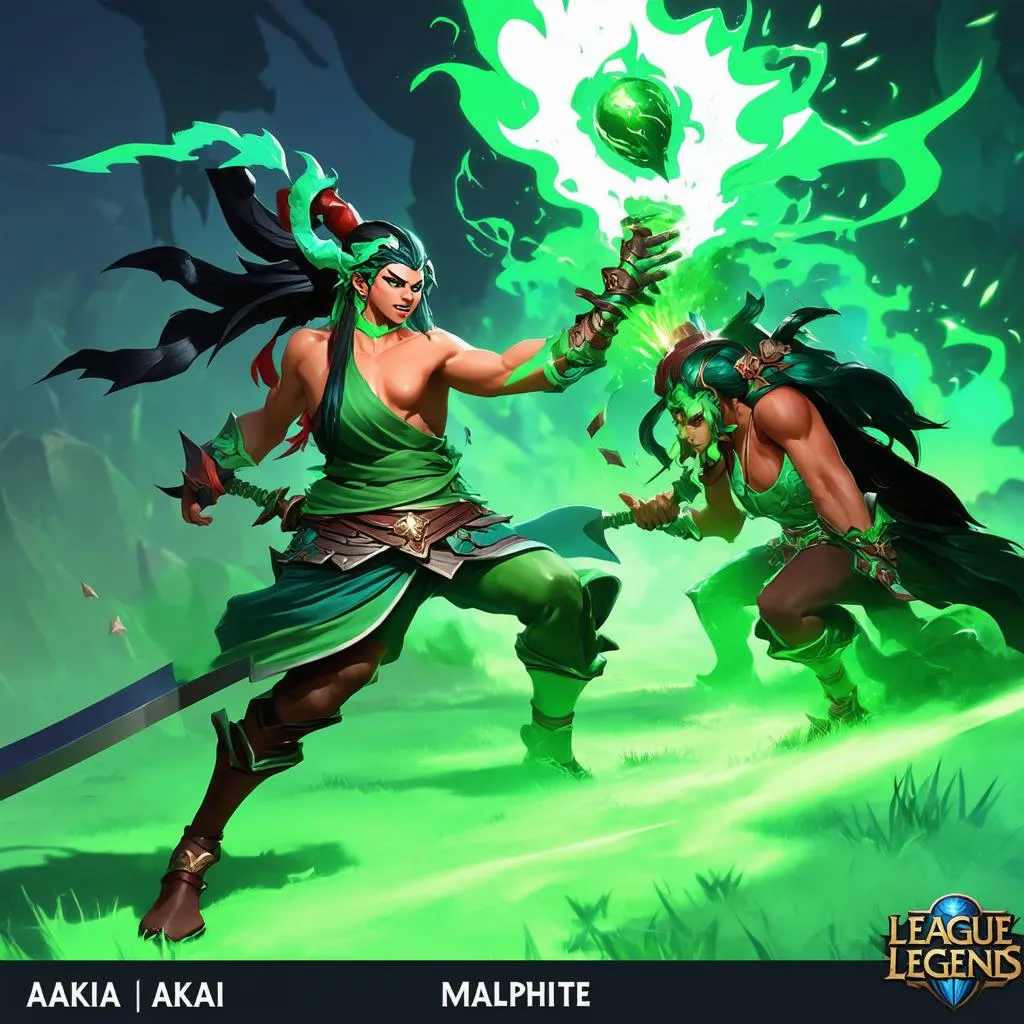 Akali vs Malphite