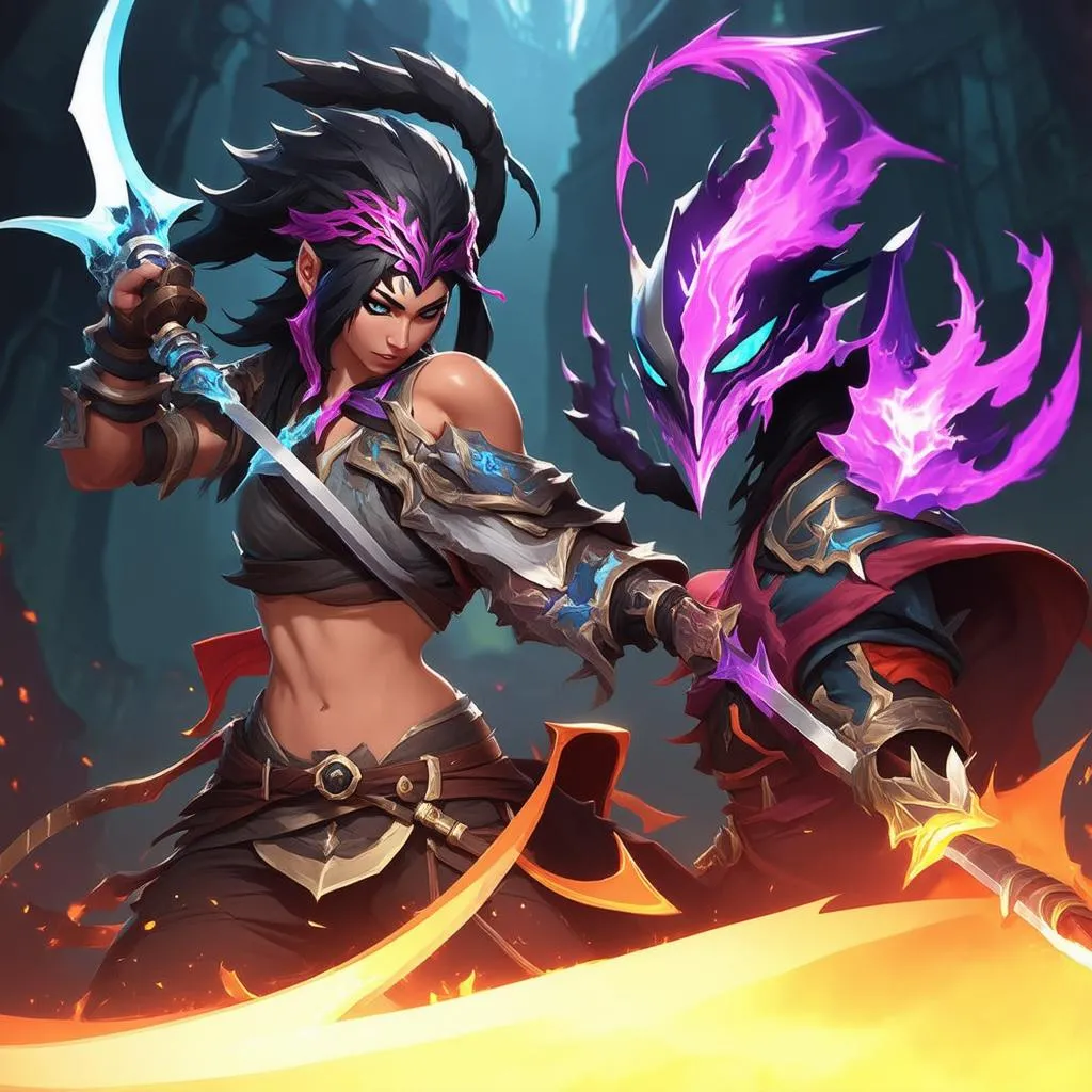 Akali vs Zed: Phân tích kỹ năng và chiến lược