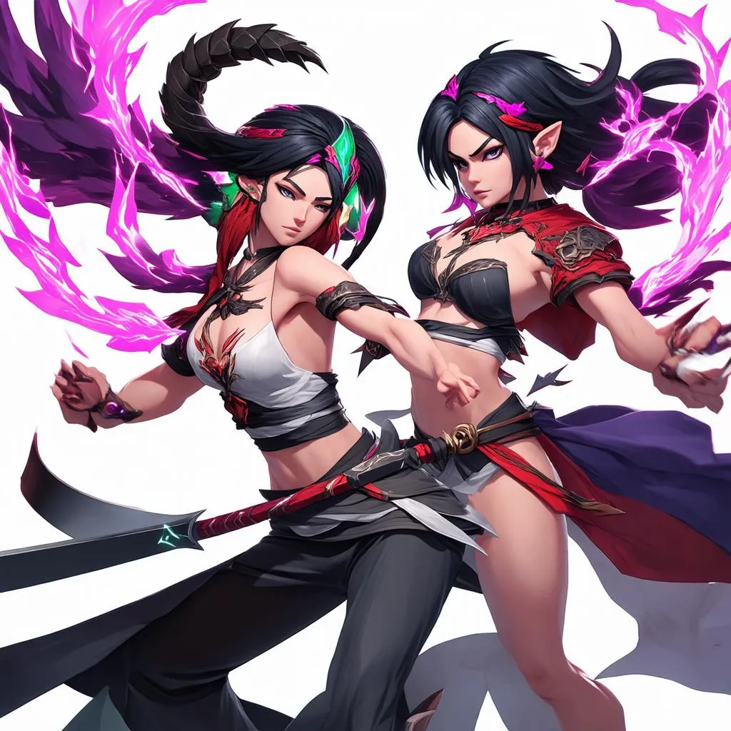 Akali vs Yone: Đối Đầu Nảy Lửa