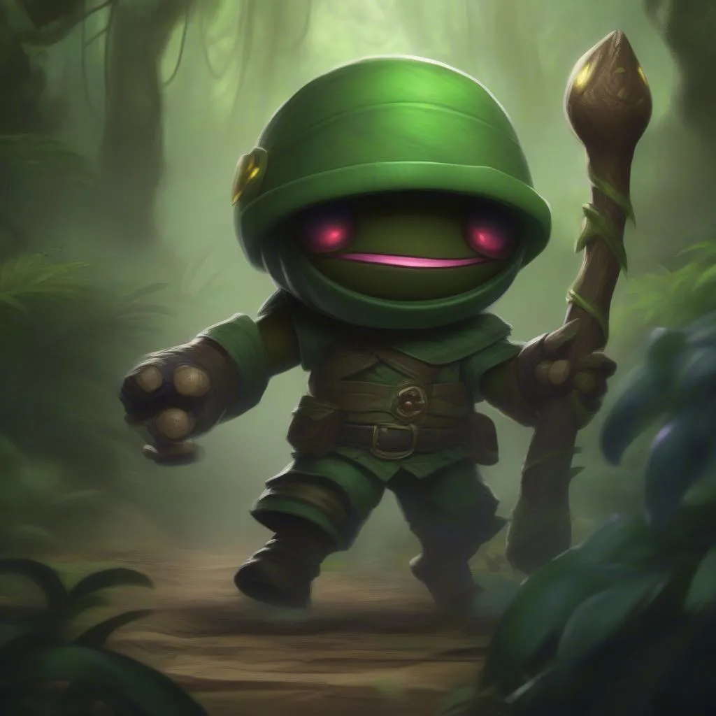 Amumu đi rừng