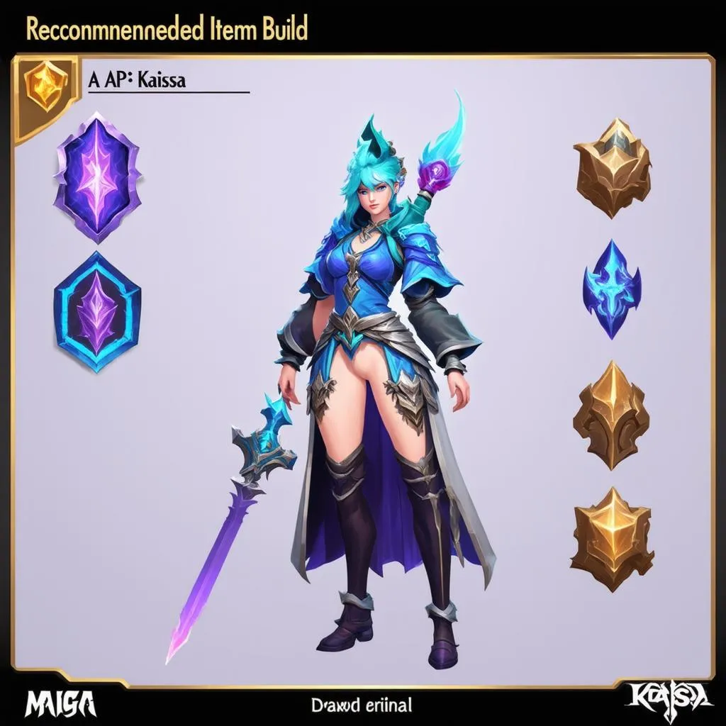 Hướng dẫn build AP Kaisa