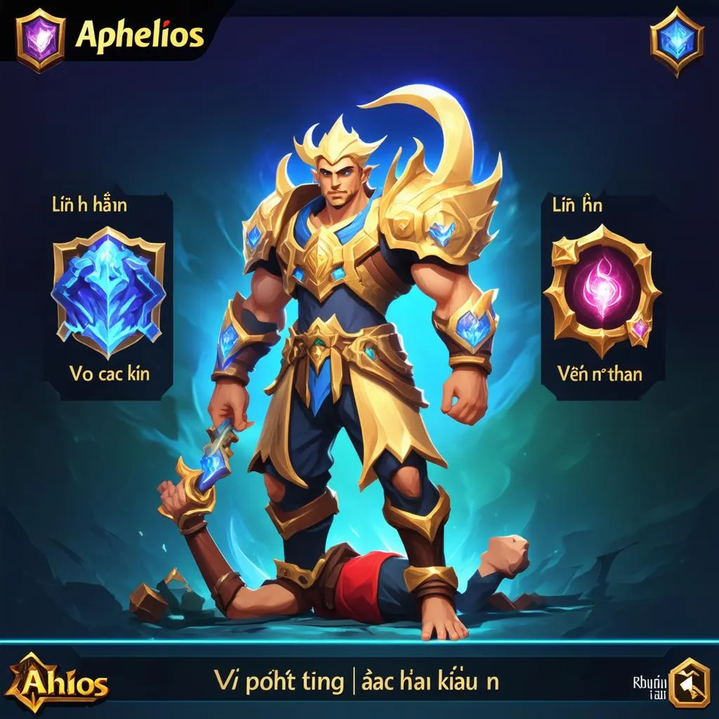 Aphelios Build Cuồng Phong Tấn Công