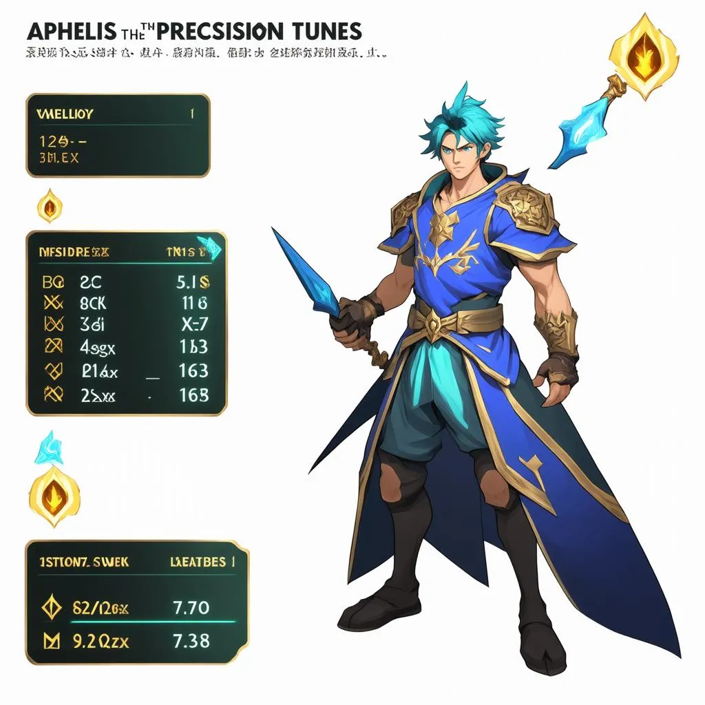 Runes cho Aphelios: Precision