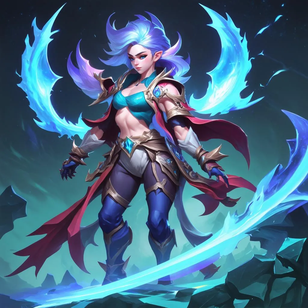 Kỹ năng của Aphelios trong League of Legends