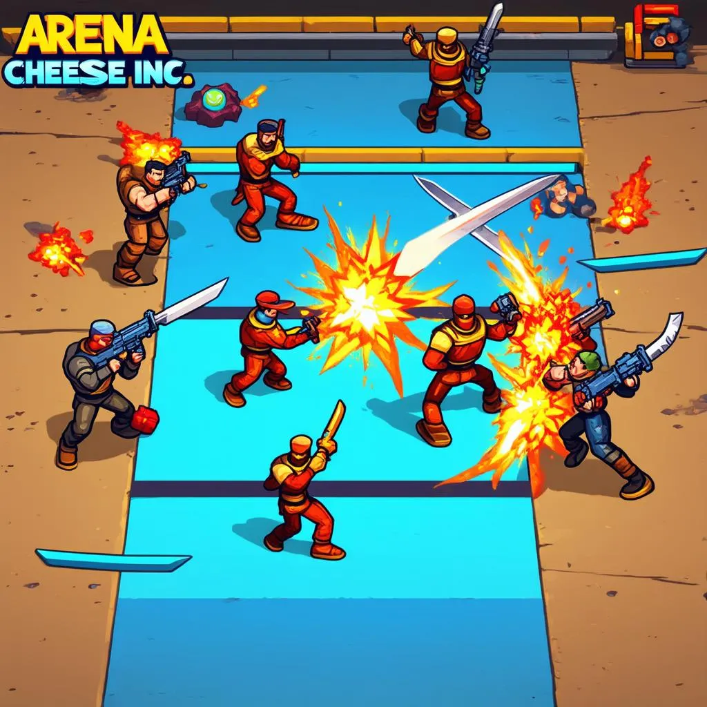 Arena Cheese Inc game screenshot