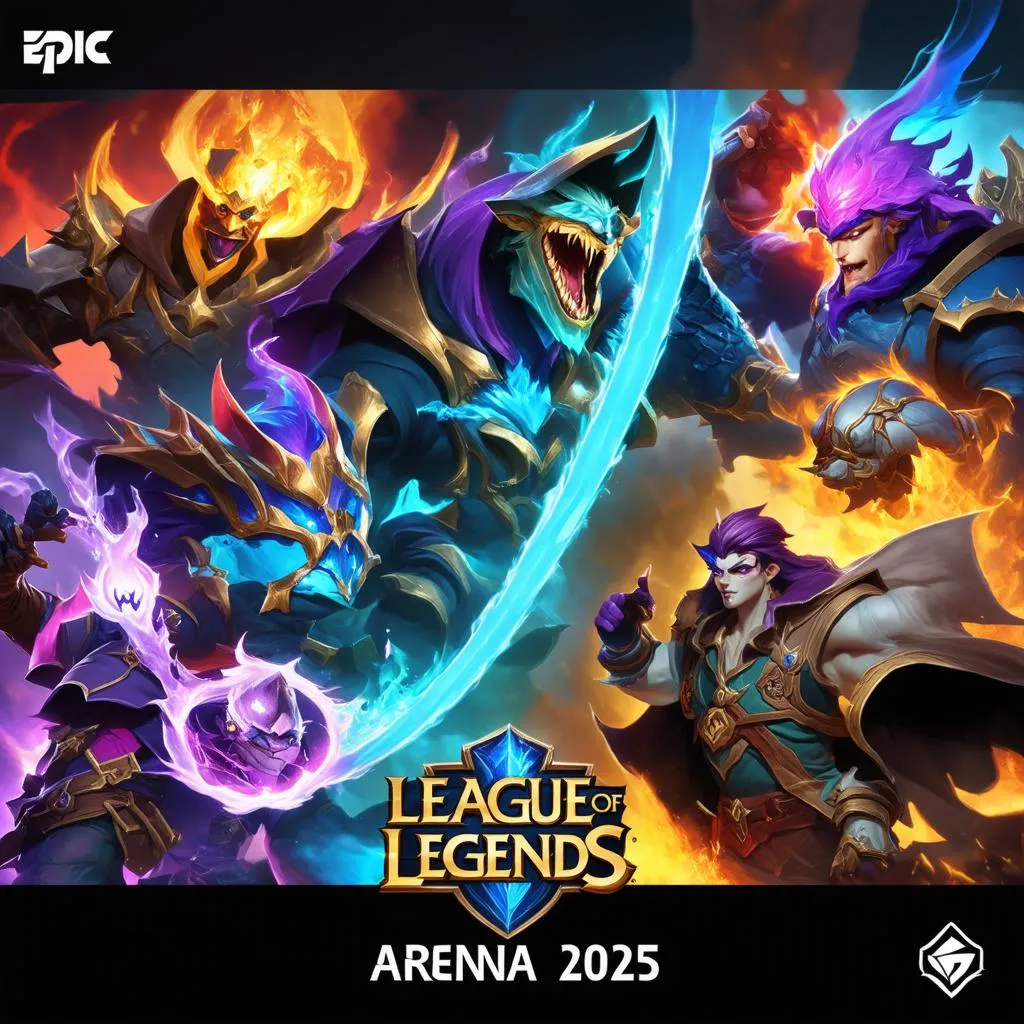 Arena League of Legends Banner