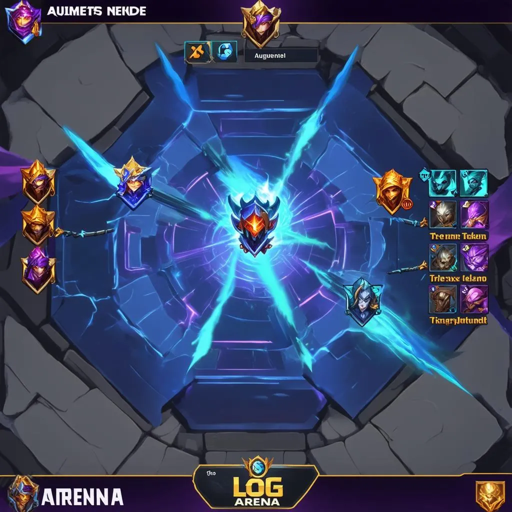 Gameplay in LOL Arena