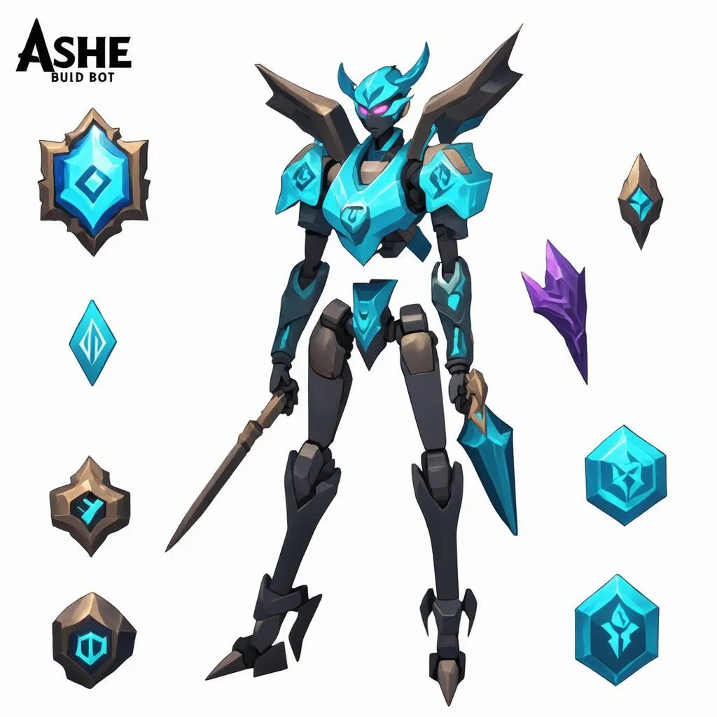 Hướng dẫn Ashe Build Bot