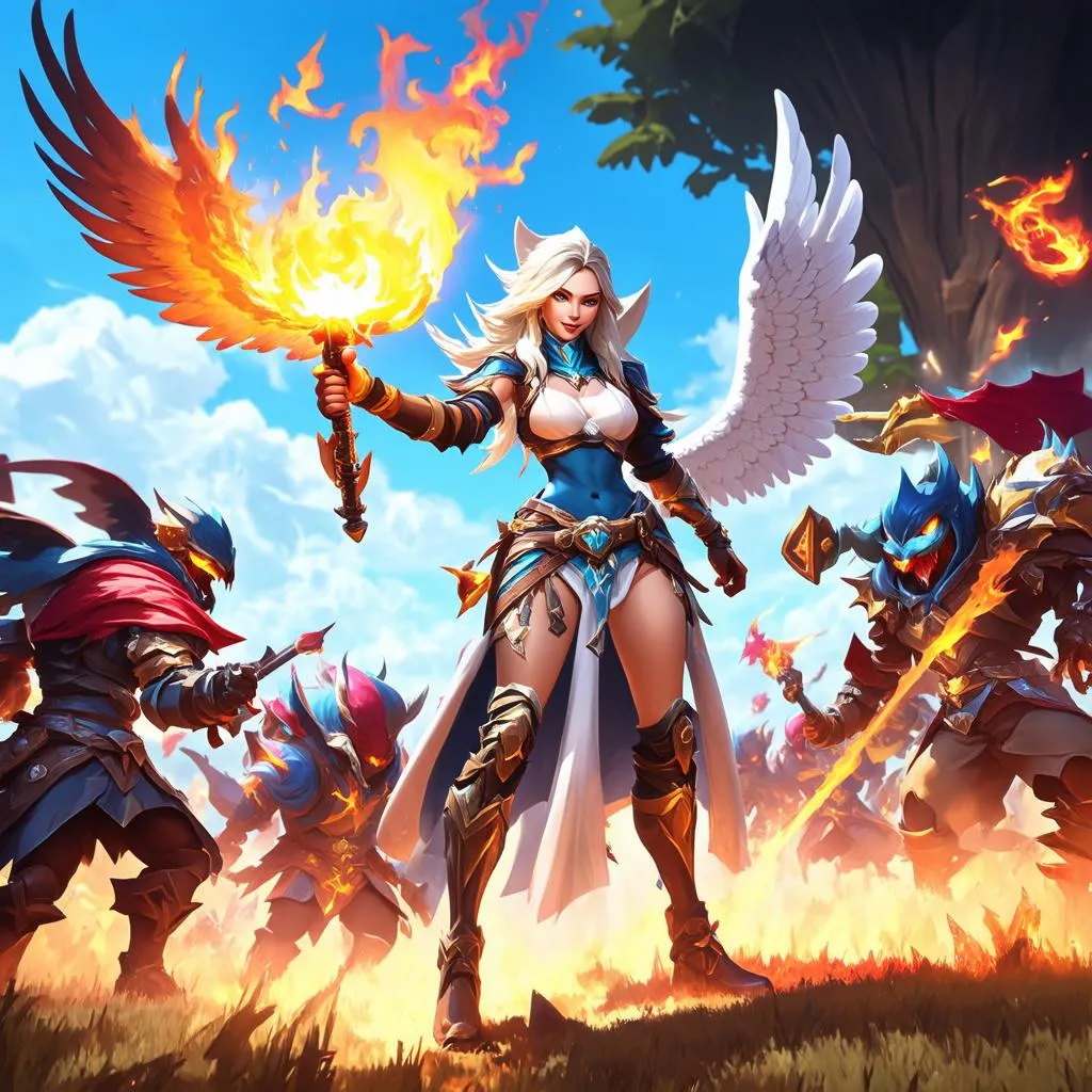 Ashe build giai đoạn cuối game