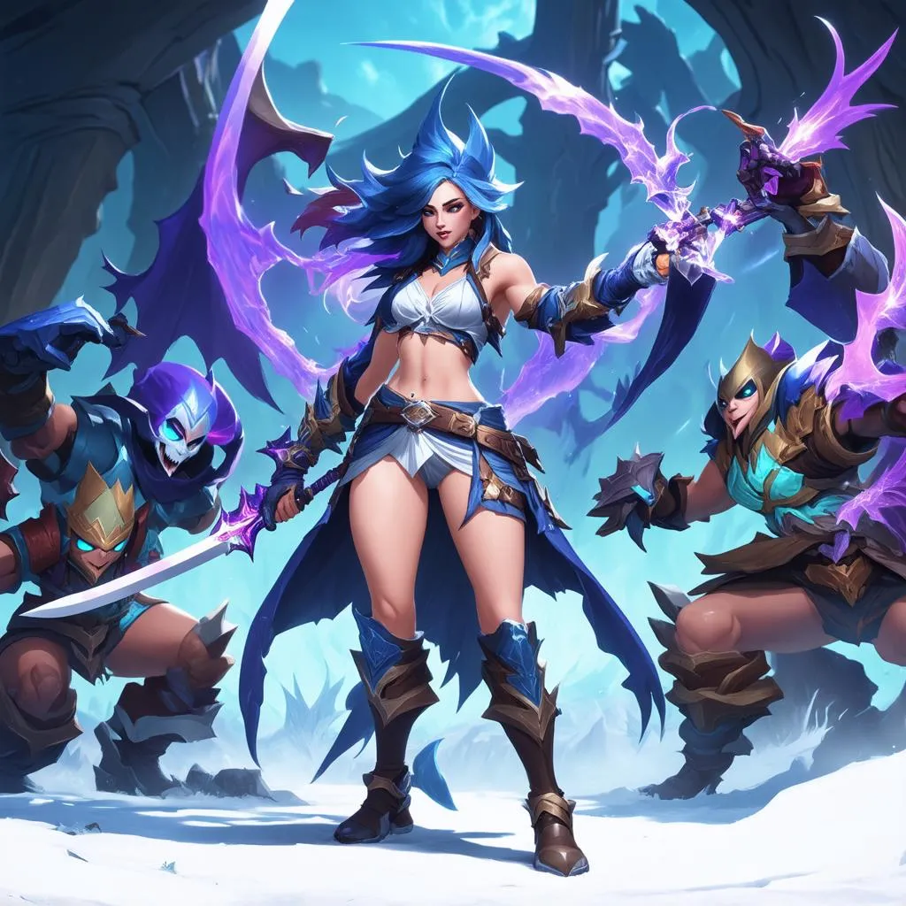 Ashe build giai đoạn giữa game