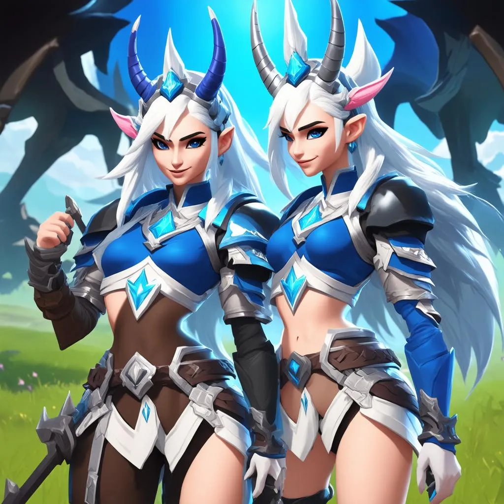 Ashe và Soraka đồng hành cùng nhau