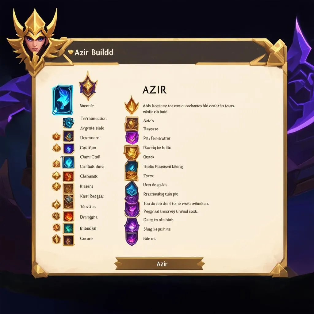 Azir Build