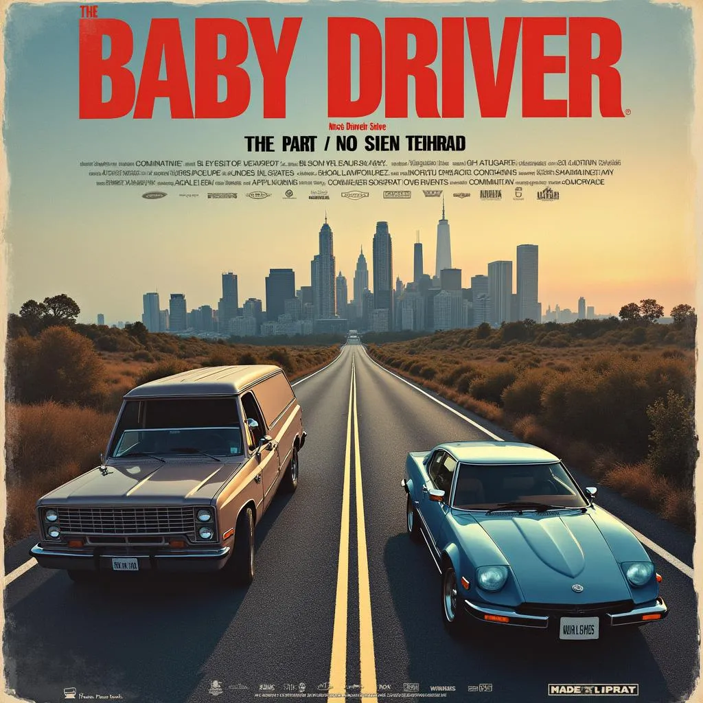 Bìa album nhạc phim Baby Driver