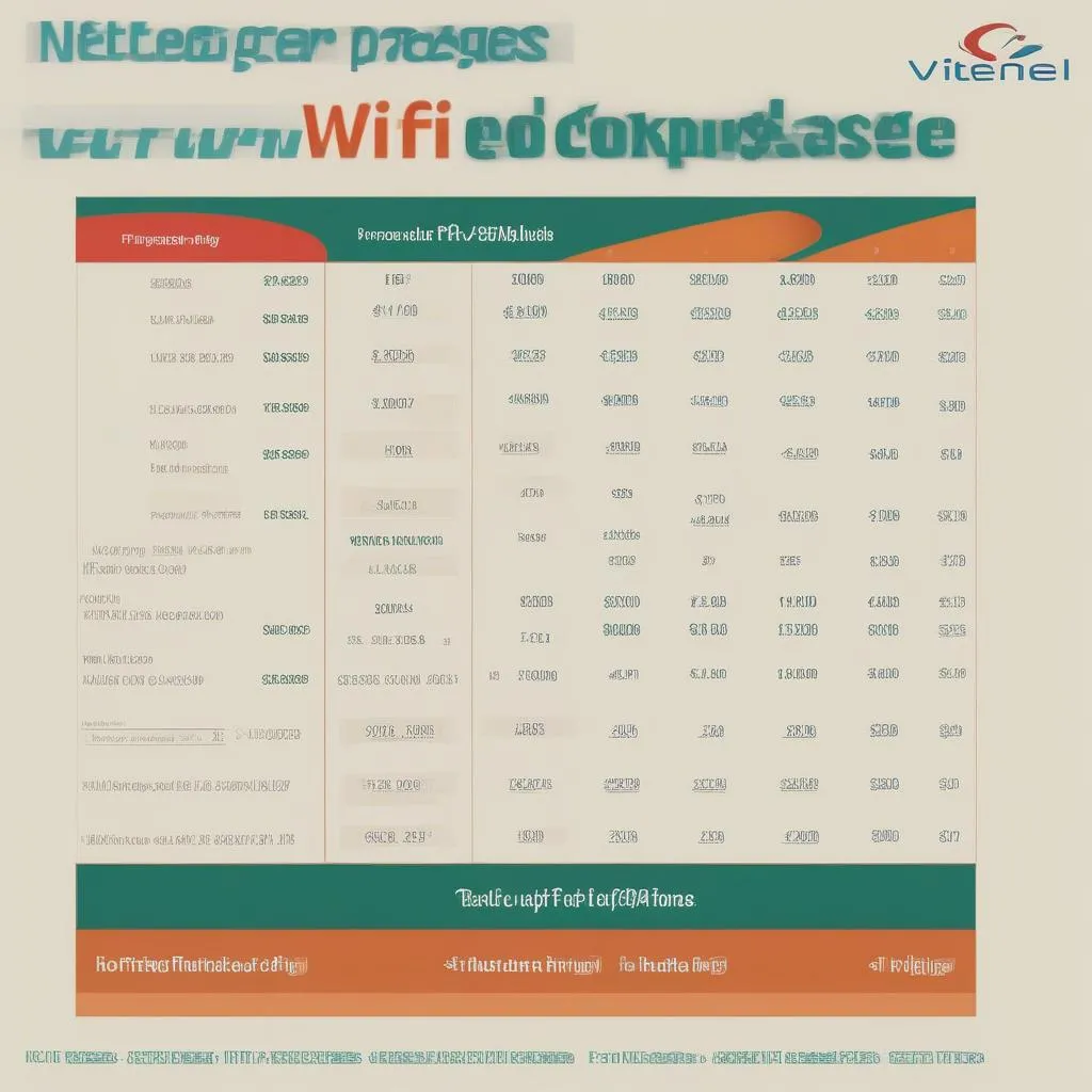 Bảng giá wifi Viettel