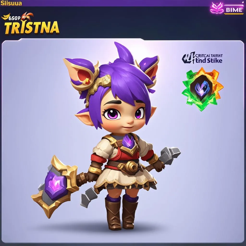 Bảng ngọc bổ trợ tấn công Tristana