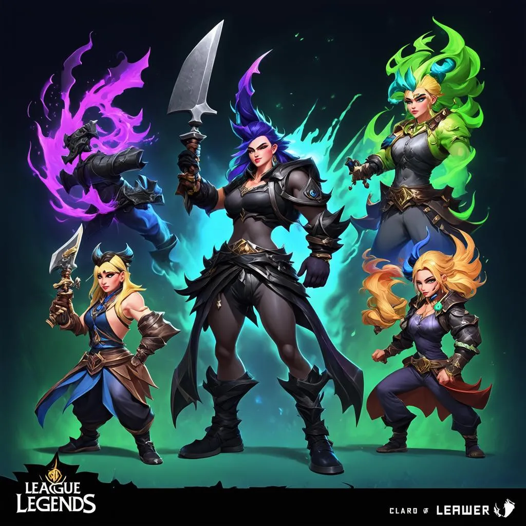 Black Cleaver LoL: Tướng phù hợp