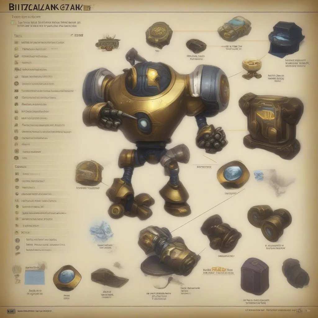 Blitzcrank Support Build