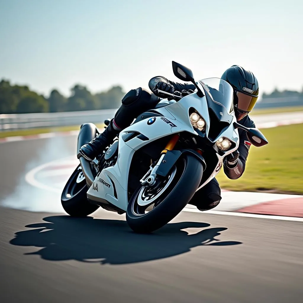 BMW S1000RR trên đường đua