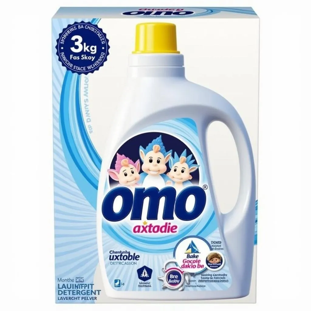 Bột giặt Omo 3kg