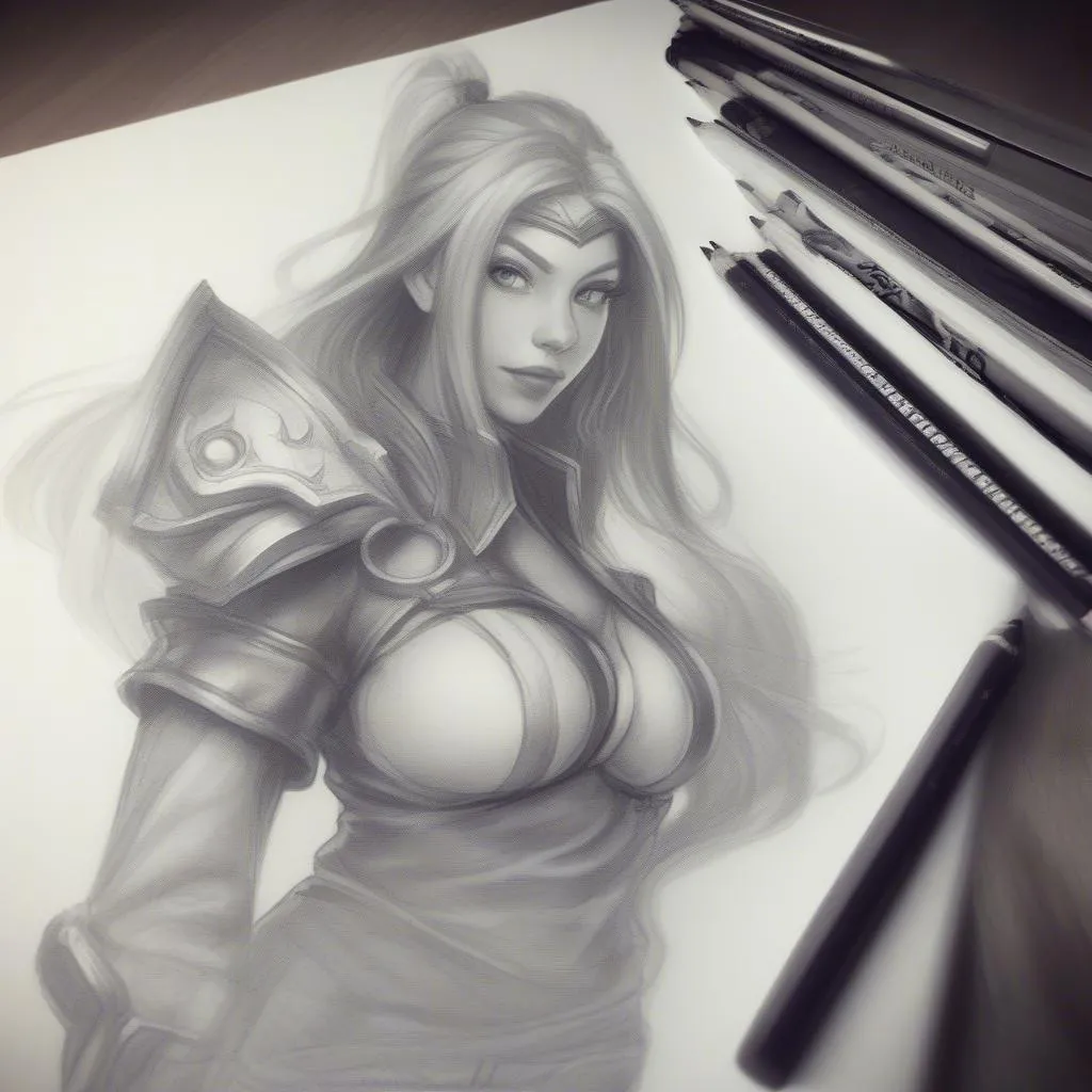 League of Legends Drawing: Thỏa sức sáng tạo với thế giới Runeterra!