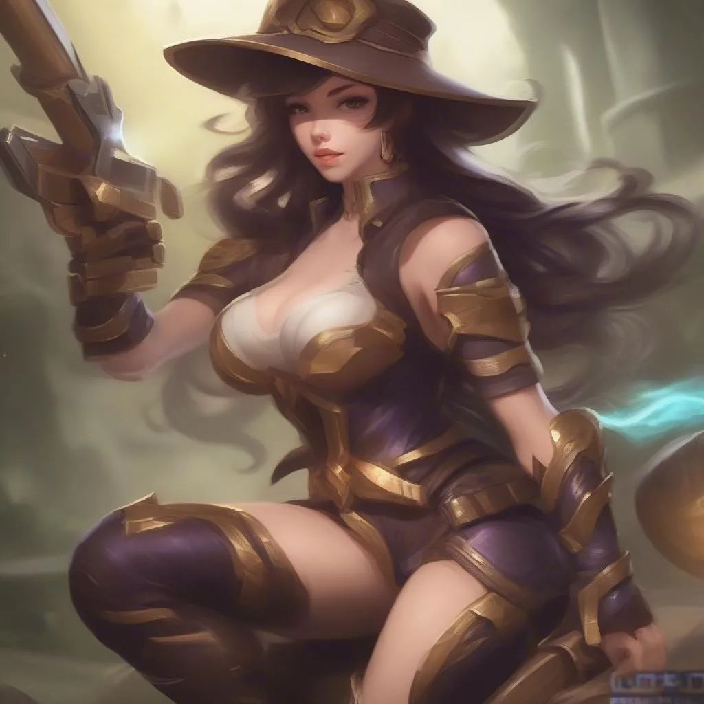 Caitlyn build ngọc bổ trợ