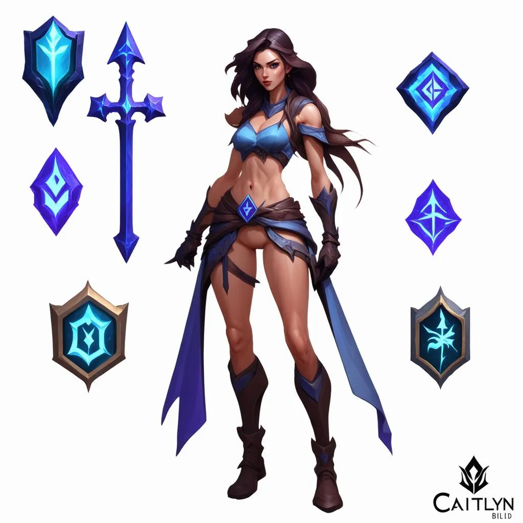 Caitlyn runes build