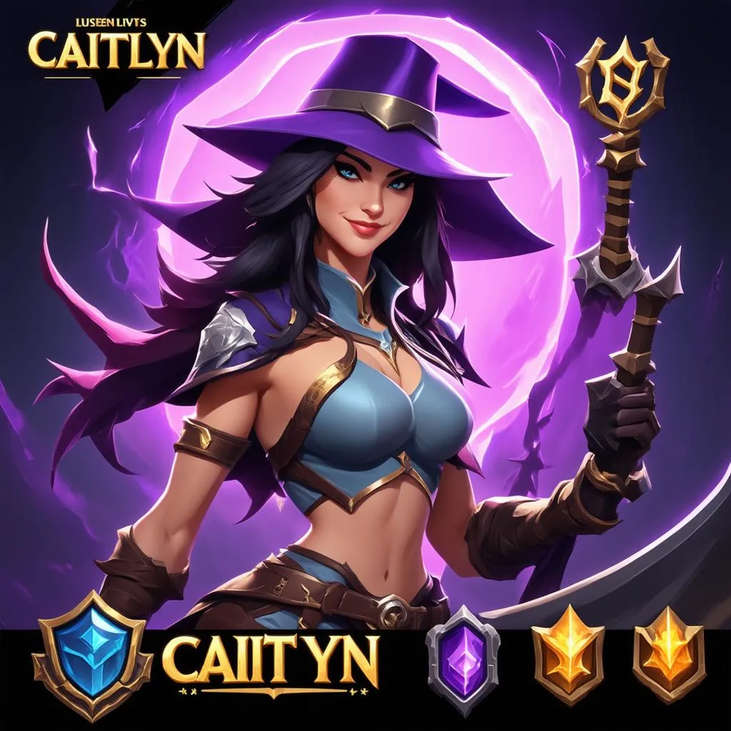 Hướng dẫn chơi Caitlyn U.GG